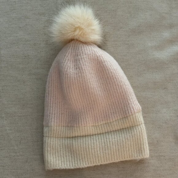 FREE With $50+ Spend or Bundle of 3+ Items: Pink Denver Hayes Pom Beanie - Picture 4 of 4